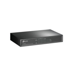 TP-Link TL-SG1008P Gigabit Ethernet (10/100/1000) Connexion Ethernet, supportant l'alimentation via ce port (PoE) Gris