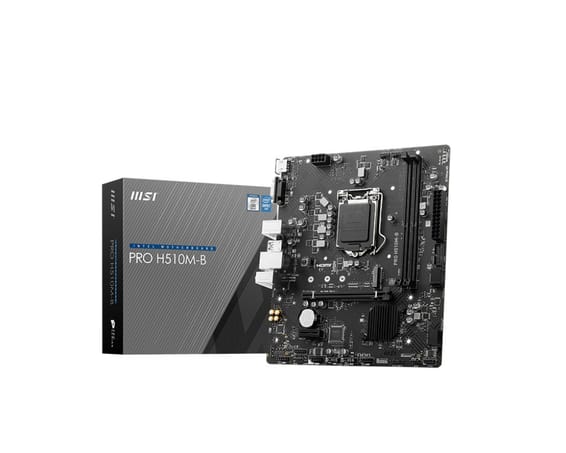 MSI PRO H510M-B carte mère Intel H470 LGA 1200 (Socket H5) micro ATX (PRO H510M-B)