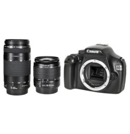 Reflex Canon EOS 1100D + 18-55 DC III + 75-300DC