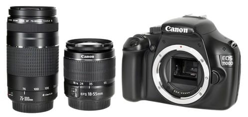 Reflex Canon EOS 1100D + 18-55 DC III + 75-300DC — image 9