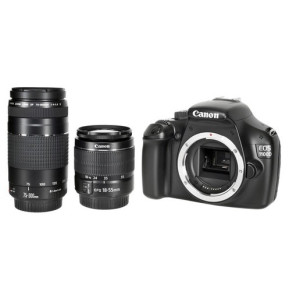 Reflex Canon EOS 1100D + 18-55 DC III + 75-300DC