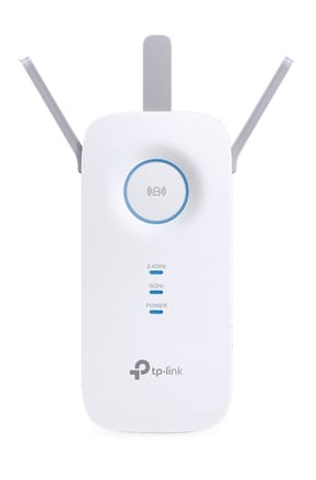 TP-Link RE450 Répéteur réseau Blanc 10, 100, 1000 Mbit/s IEEE802.11ac/n/g/b, Ethernet, 2.4 - 5 GHz  (RE450 V2)