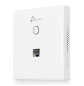 TP-Link EAP115-Wall 300 Mbit/s Blanc Connexion Ethernet, supportant l'alimentation via ce port (PoE) (EAP115-Wall V1)