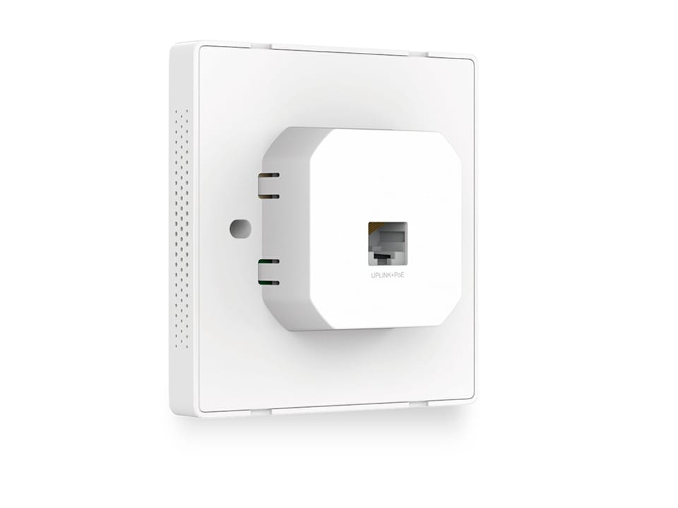 Point d'accès WiFi 4 N 300 TP-Link EAP115-Wall Mbps PoE mural (EAP115-Wall) — image 2