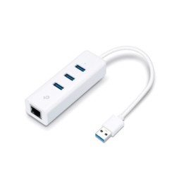 TP-Link UE330 station d'accueil Avec fil USB 3.2 Gen 1 (3.1 Gen 1) Type-A Blanc (UE330)