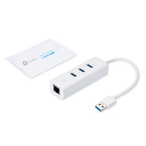 TP-Link UE330 station d'accueil Avec fil USB 3.2 Gen 1 (3.1 Gen 1) Type-A Blanc (UE330) — image 3