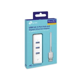 TP-Link UE330 station d'accueil Avec fil USB 3.2 Gen 1 (3.1 Gen 1) Type-A Blanc (UE330)