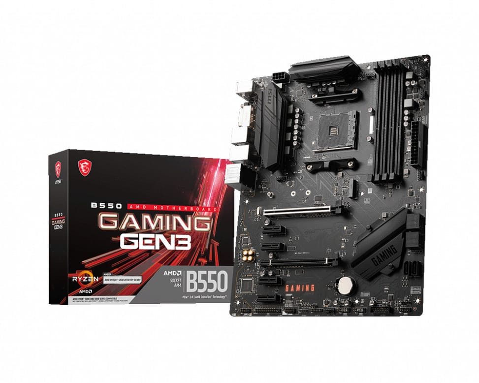 MSI B550 GAMING GEN3 AMD B550 Emplacement AM4 ATX (911-7B86-050) — image 1