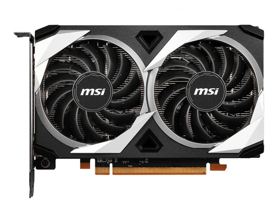 MSI RADEON RX 6500 XT MECH 2X 4G OC carte graphique AMD 4 Go GDDR6 (RADEON RX 6500 XT MECH 2X 4G OC) — image 2