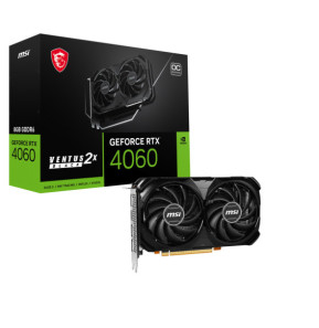 MSI GEFORCE RTX 4060 VENTUS 2X BLACK 8G OC...