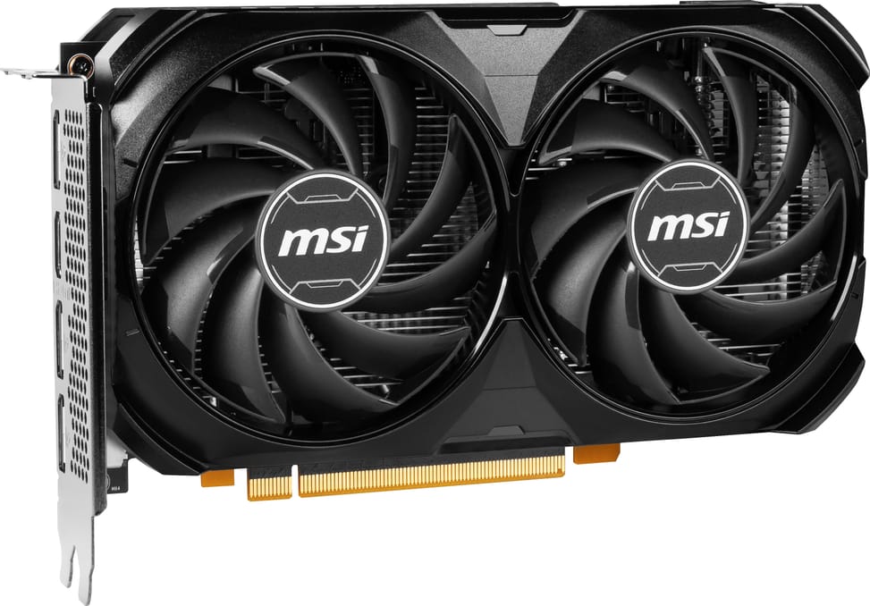 MSI GEFORCE RTX 4060 VENTUS 2X BLACK 8G OC carte graphique NVIDIA 8 Go GDDR6 (GEFORCE RTX 4060 VENTUS 2X BLACK 8G OC) — image 2