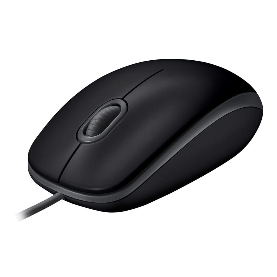 Logitech B110 Silent souris Ambidextre USB Type-A Optique 1000 DPI (910-005508) — image 1