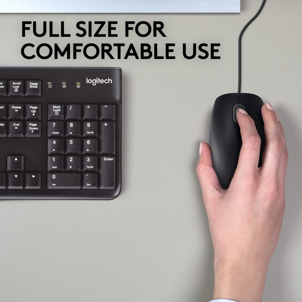 Logitech B110 Silent souris Ambidextre USB Type-A Optique 1000 DPI (910-005508) — image 3