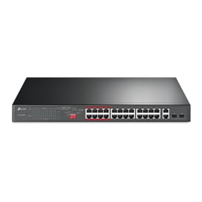 TP-Link TL-SL1226P Non-géré Fast Ethernet (10/100) Connexion Ethernet, supportant l'alimentation via ce port (PoE) 1U