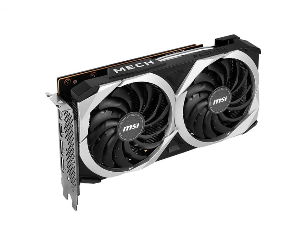 MSI RX 6600 MECH 2X 8G carte graphique AMD Radeon RX 6600 8 Go GDDR6 (RX 6600 MECH 2X 8G) — image 3