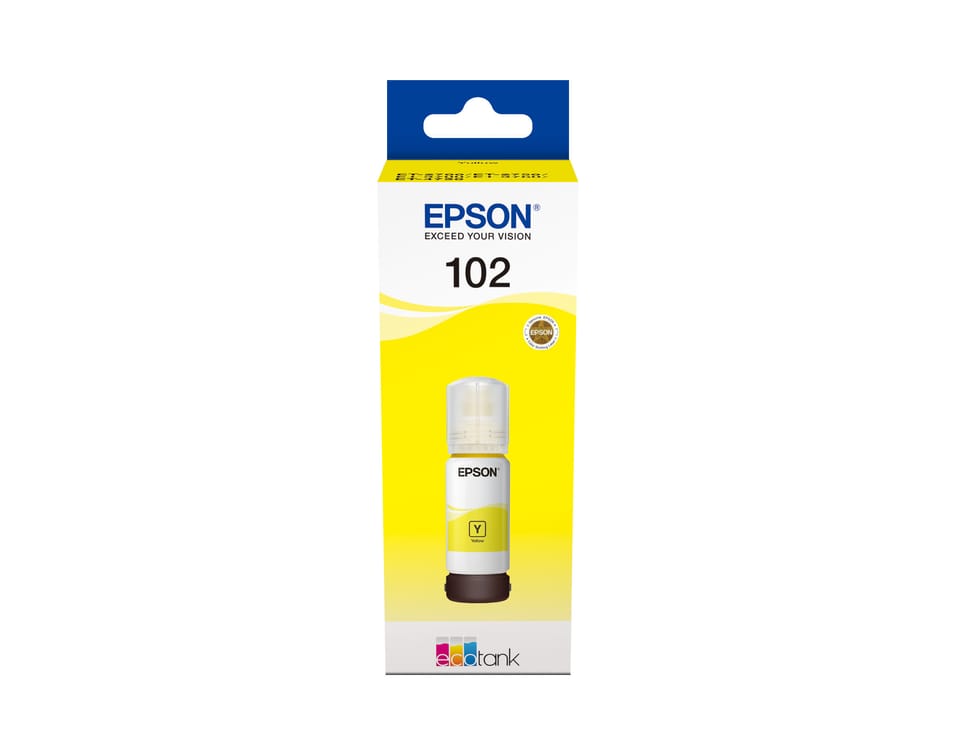 Epson 102 EcoTank Yellow ink bottle 102 EcoTank Yellow ink bottle (C13T03R440) — image 1
