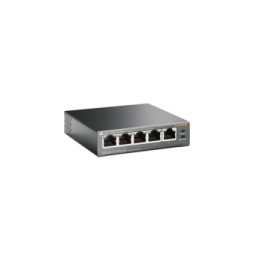 TP-Link TL-SF1005P Non-géré Fast Ethernet (10/100) Connexion Ethernet, supportant l'alimentation via ce port (PoE) Noir