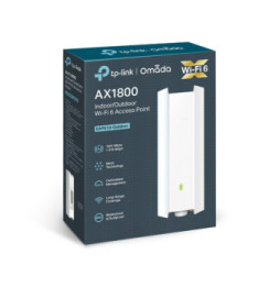 TP-Link EAP610-OUTDOOR point d'accès réseaux locaux sans fil 1201 Mbit/s Blanc Connexion Ethernet, supportant l'alimentation