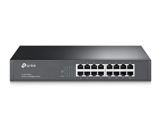 TP-Link TL-SF1016DS commutateur réseau Non-géré Fast Ethernet (10/100) 1U (TL-SF1016DS)