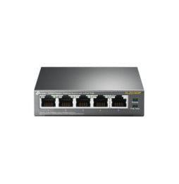 TP-Link TL-SG1005P Non-géré Gigabit Ethernet (10/100/1000) Connexion Ethernet, supportant l'alimentation via ce port (PoE) Noir