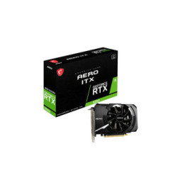 MSI GEFORCE RTX 3050 AERO ITX 8G carte graphique NVIDIA 8 Go GDDR6 (GEFORCE RTX 3050 AERO ITX 8G)