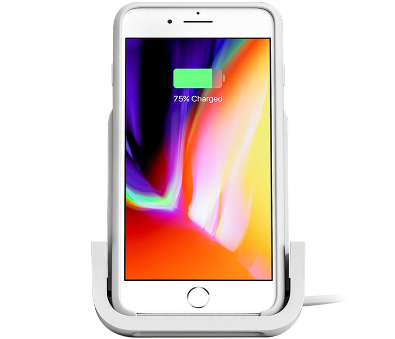 Logitech POWERED Wireless Charging Stand Smartphone Blanc Secteur Recharge sans fil Intérieure (939-001630) — image 2