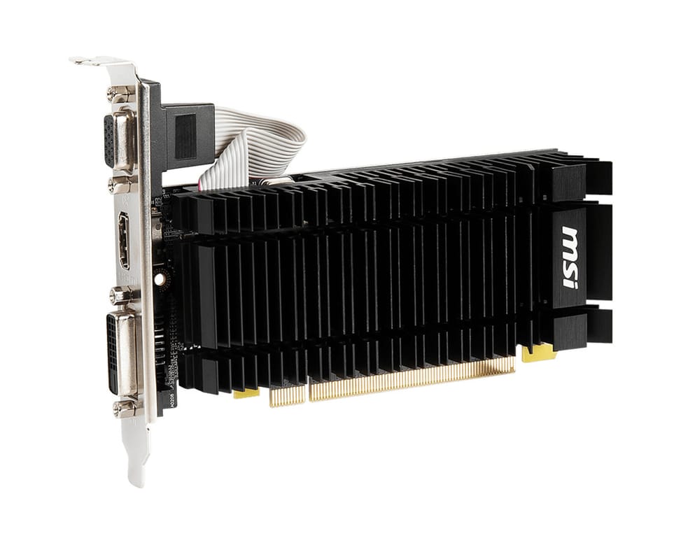 MSI N730K-2GD3H/LPV1 NVIDIA GeForce GT 730 2 Go GDDR3 (912-V809-3861) — image 3