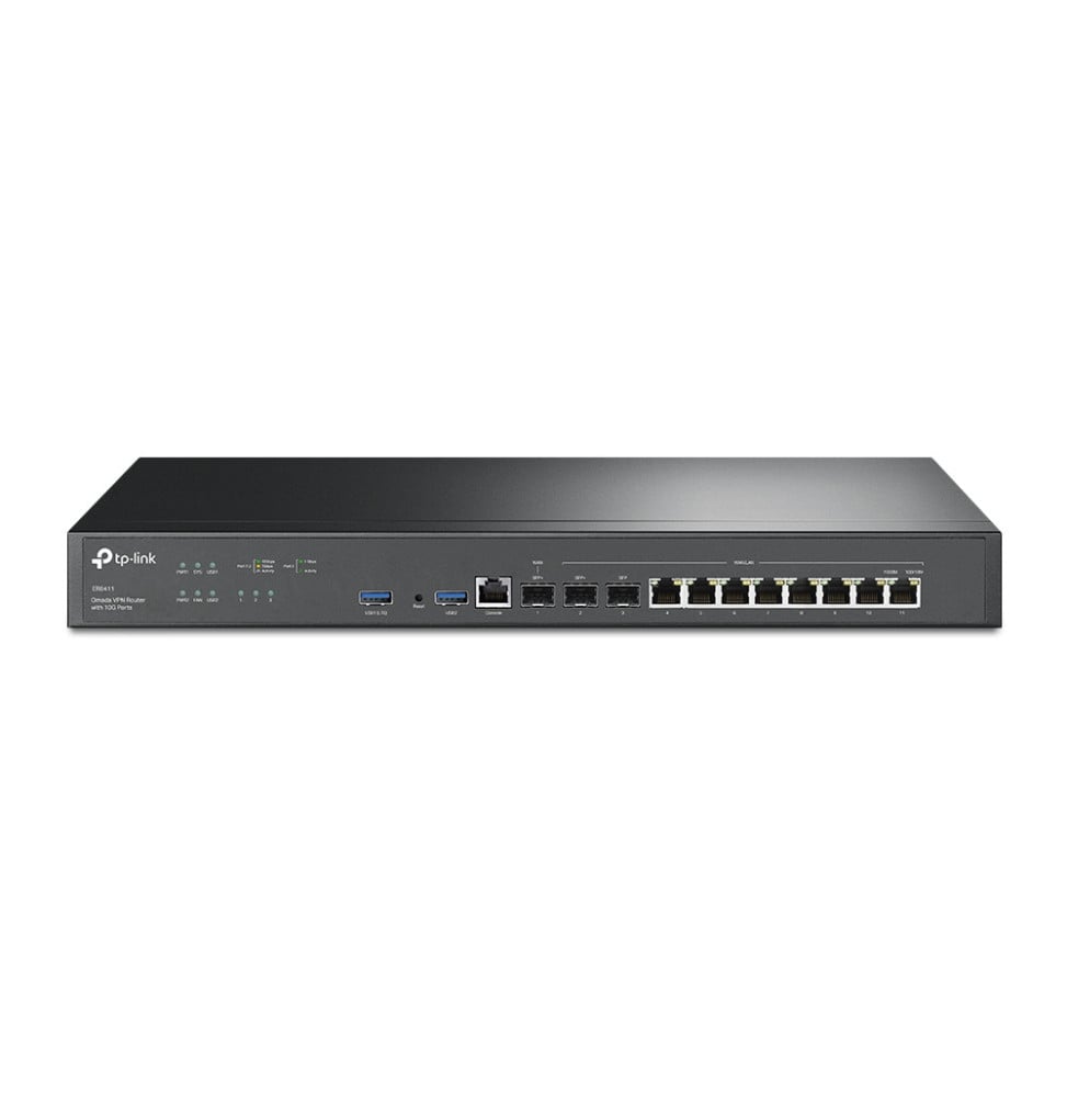 TP-Link ER8411 Routeur connecté Gigabit Ethernet Noir (ER8411)