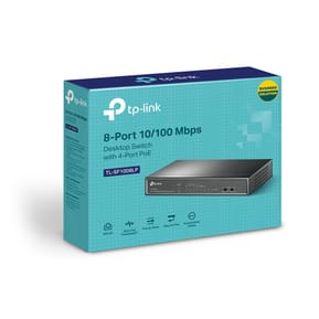 TP-Link TL-SF1008LP commutateur réseau Non-géré Fast Ethernet (10/100) Connexion Ethernet, supportant l'alimentation via ce — image 3