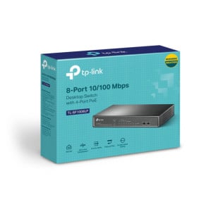 TP-Link TL-SF1008LP commutateur réseau Non-géré Fast Ethernet (10/100) Connexion Ethernet, supportant l'alimentation via ce
