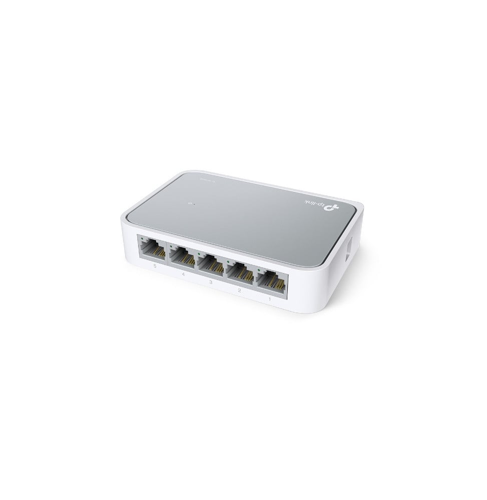 TP-Link TL-SF1005D V15 commutateur réseau Géré Fast Ethernet (10/100) Blanc (TL-SF1005D V15)