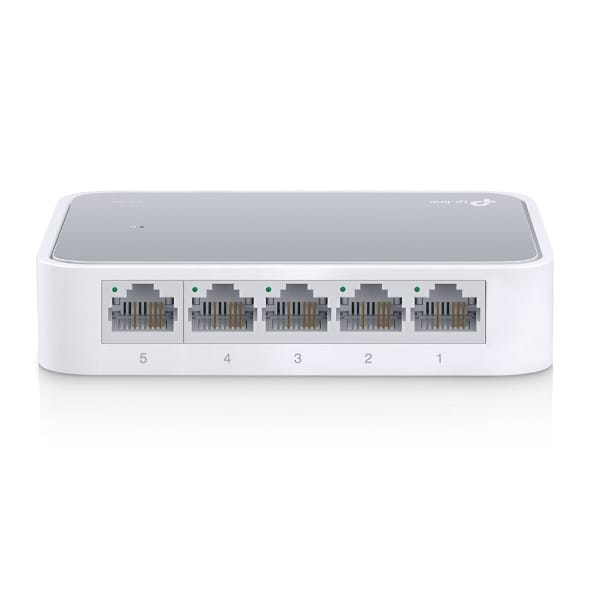 TP-Link TL-SF1005D V15 commutateur réseau Géré Fast Ethernet (10/100) Blanc (TL-SF1005D V15) — image 2