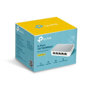 TP-Link TL-SF1005D V15 commutateur réseau Géré Fast Ethernet (10/100) Blanc (TL-SF1005D V15)