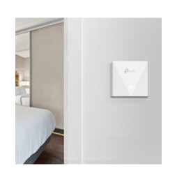 TP-Link EAP650-Wall WiFi 6 3000 Mbit/s Blanc Connexion Ethernet, supportant l'alimentation via ce port (PoE) (EAP650-WALL)