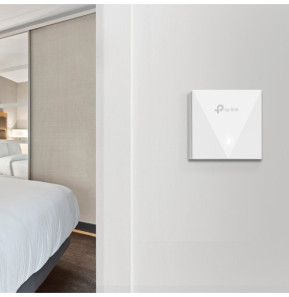 TP-Link EAP650-Wall WiFi 6 3000 Mbit/s Blanc Connexion Ethernet, supportant l'alimentation via ce port (PoE) (EAP650-WALL)