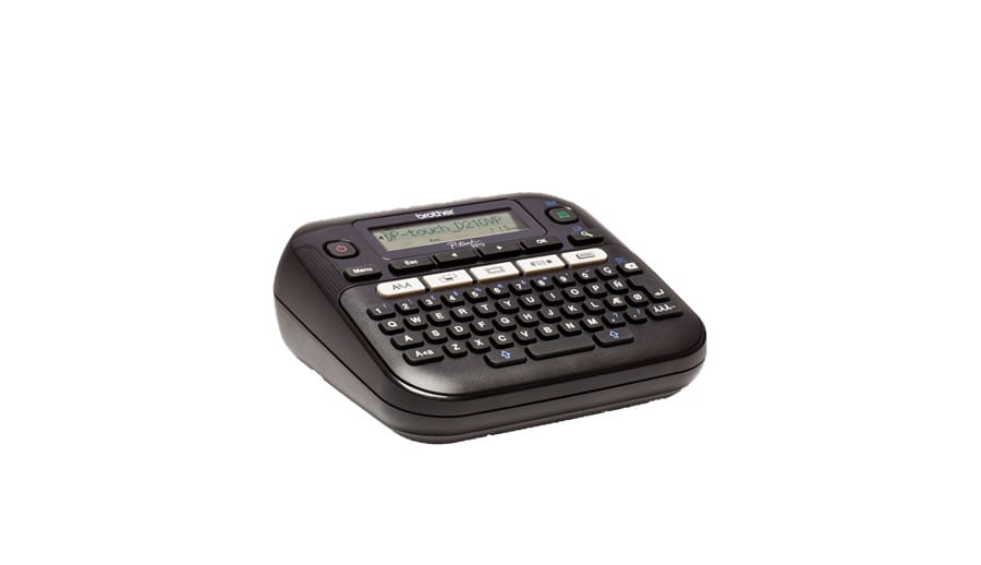Brother PT-D210VP imprimante pour étiquettes Transfert thermique 180 x 180 DPI 20 mm/sec QWERTY (PT-D210VP) — image 2