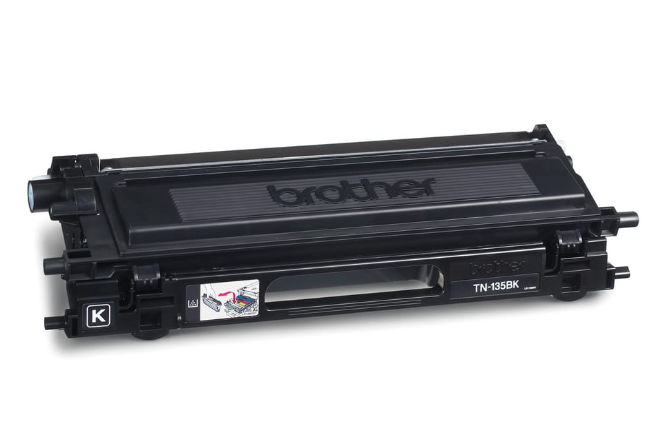 Brother TN135BK Cartouche de toner 1 pièce(s) Original Noir Cartouche de toner noire pour HL-40xx (TN-135BK) — image 1