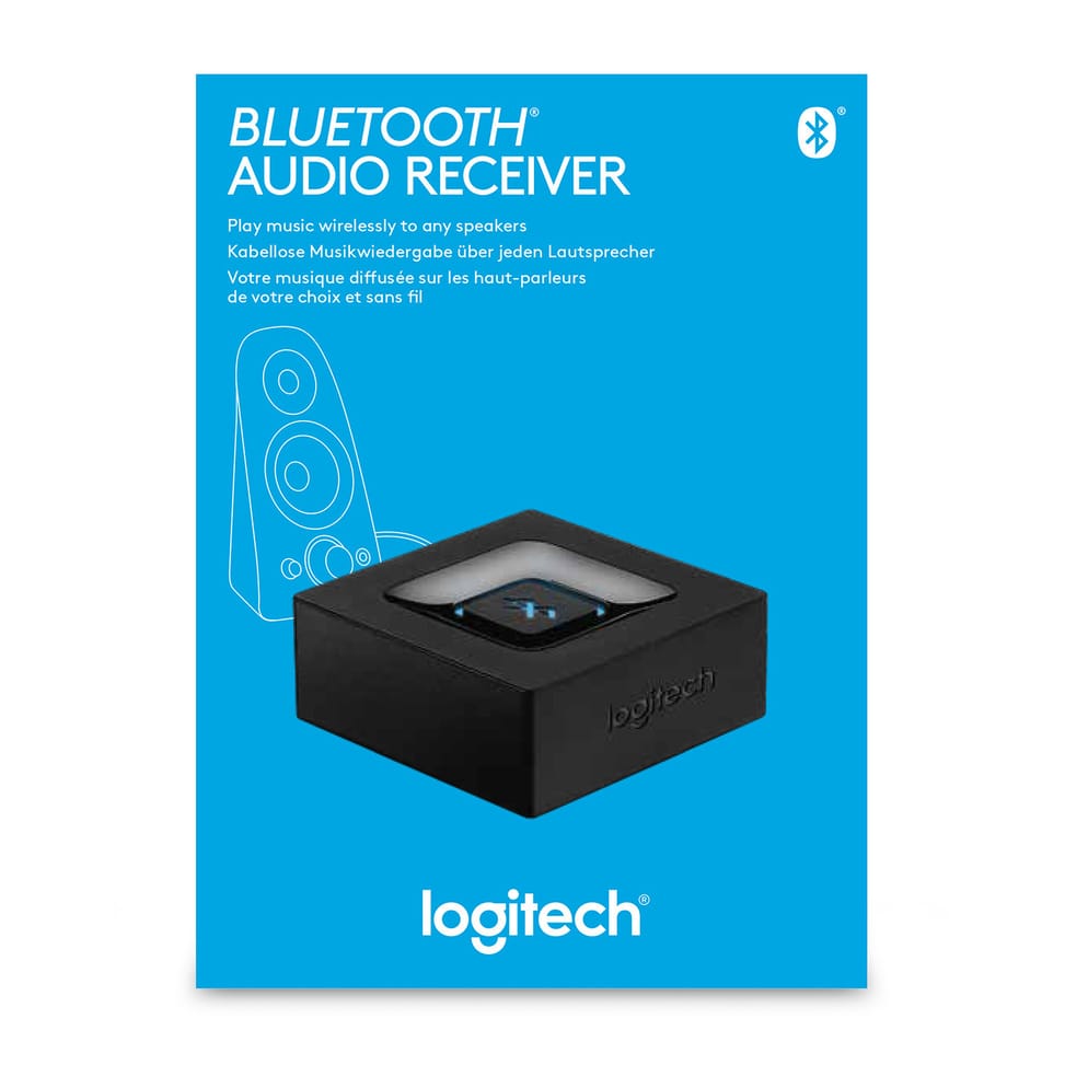 Logitech Récepteur audio Bluetooth Diffusion sans fil RCA, 3,5mm, Bluetooth 3.0, A2DP, 15m  (980-000912) — image 9