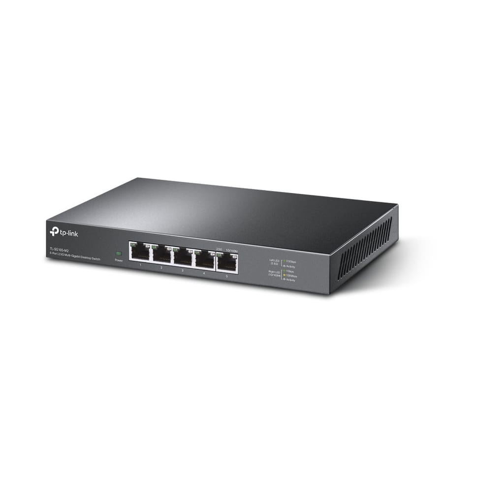 TP-Link TL-SG105-M2 commutateur réseau Non-géré 2.5G Ethernet (100/1000/2500) Noir (TL-SG105-M2) — image 2