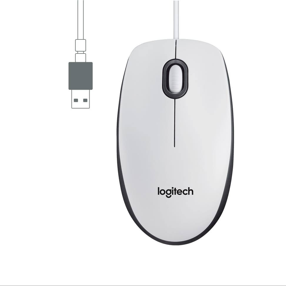 Logitech M100 souris Ambidextre USB Type-A Optique 1000 DPI (910-006764) — image 3