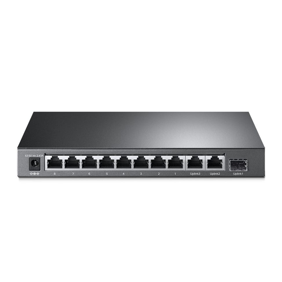 TP-Link TL-SG1210MP commutateur réseau Non-géré Gigabit Ethernet (10/100/1000) Connexion Ethernet, supportant l'alimentation — image 3