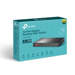 TP-Link TL-SG1210MP commutateur réseau Non-géré Gigabit Ethernet (10/100/1000) Connexion Ethernet, supportant l'alimentation — image 4