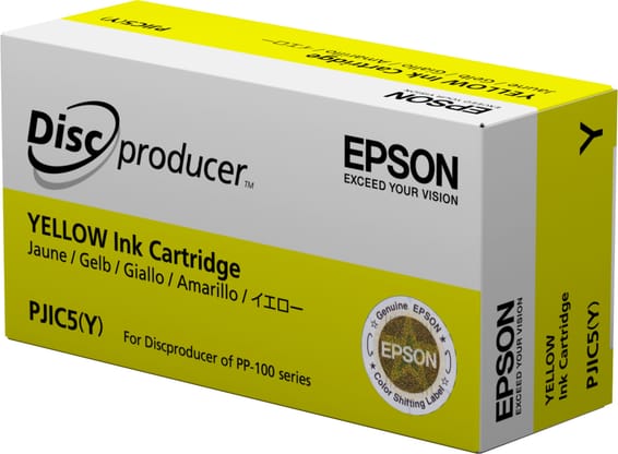 Epson Cartouche d'encre jaune PP-100 (PJIC5) Cartouche d'encre jaune PP-100 (PJIC5) (C13S020451)