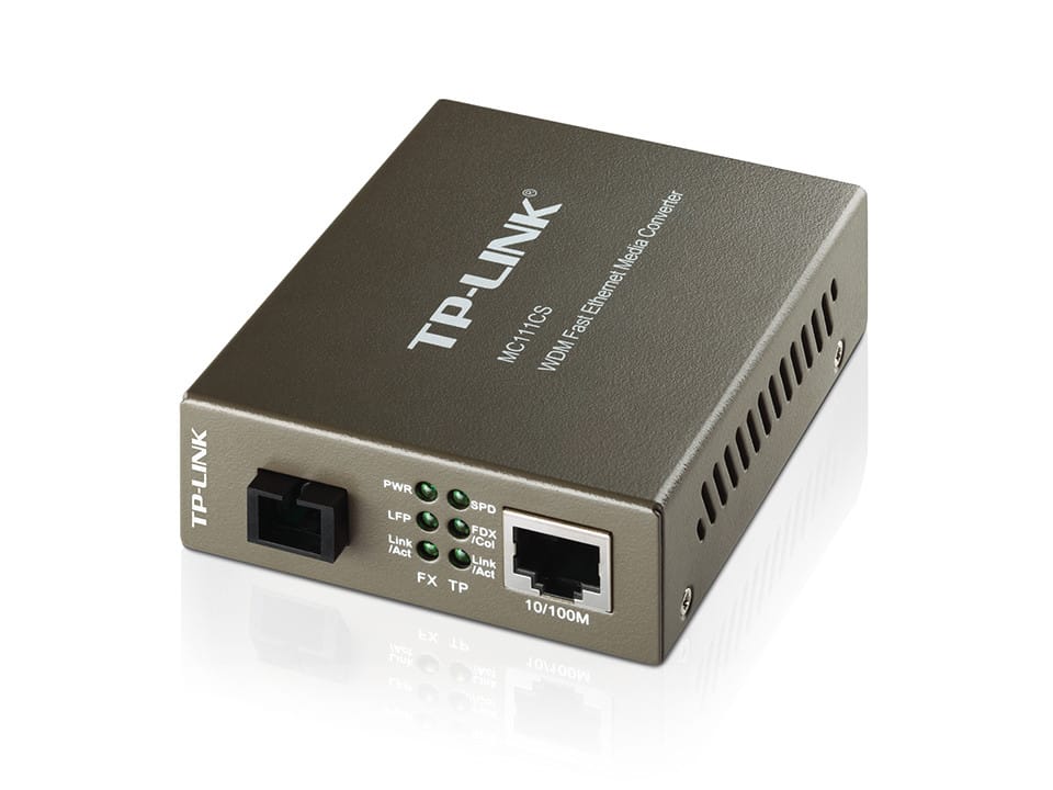 TP-Link MC111CS convertisseur de support réseau 1000 Mbit/s 1550 nm Monomode Noir (MC111CS V1) — image 3