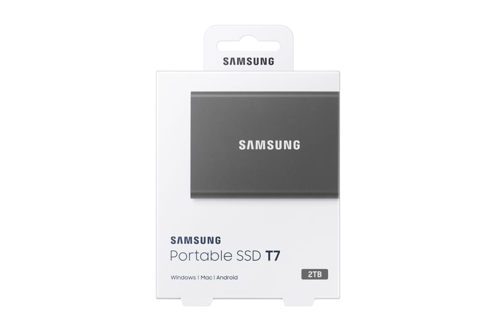 Samsung Portable SSD T7 2 To Gris (MU-PC2T0T/WW) — image 8