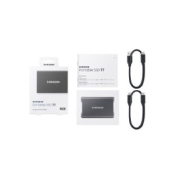 Samsung Portable SSD T7 2 To Gris (MU-PC2T0T/WW)