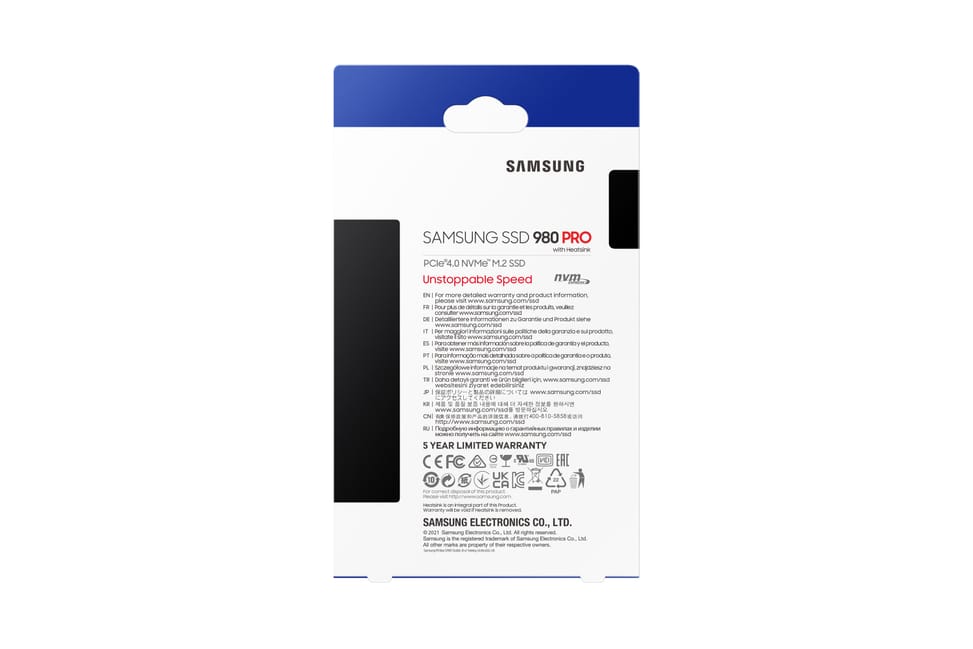 Samsung 980 PRO M.2 1 To PCI Express 4.0 V-NAND MLC NVMe (MZ-V8P1T0CW) — image 9