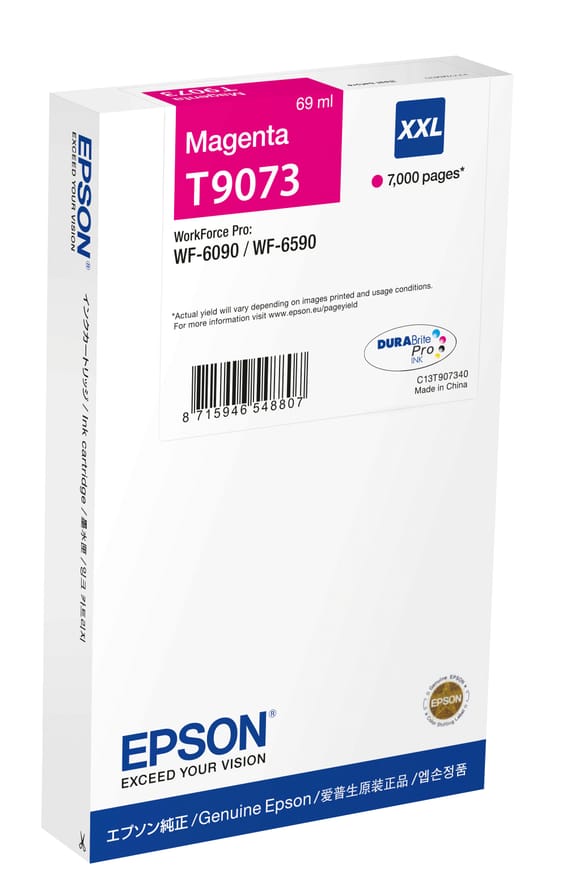 Epson WF-6xxx Ink Cartridge Magenta XXL WF-6xxx Ink Cartridge Magenta XXL (C13T907340)