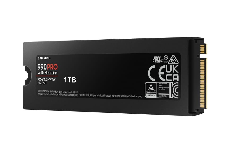 Samsung 990 PRO M.2 1 To PCI Express 4.0 V-NAND MLC NVMe (MZ-V9P1T0CW) — image 4