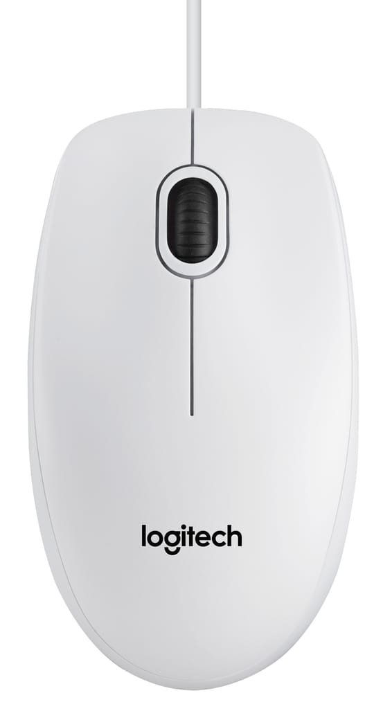 Logitech B100 Optical Usb Mouse f/ Bus souris Ambidextre USB Type-A Optique 800 DPI B100 Optical USB Mouse  (910-003360)